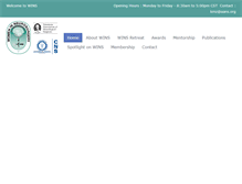 Tablet Screenshot of neurosurgerywins.org
